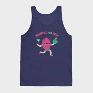 Sweet Potato Rooting For You Positive Words Tank Top